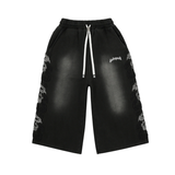 GODSPEED SHORT '3QTR NIOR STUDDED BLACK'