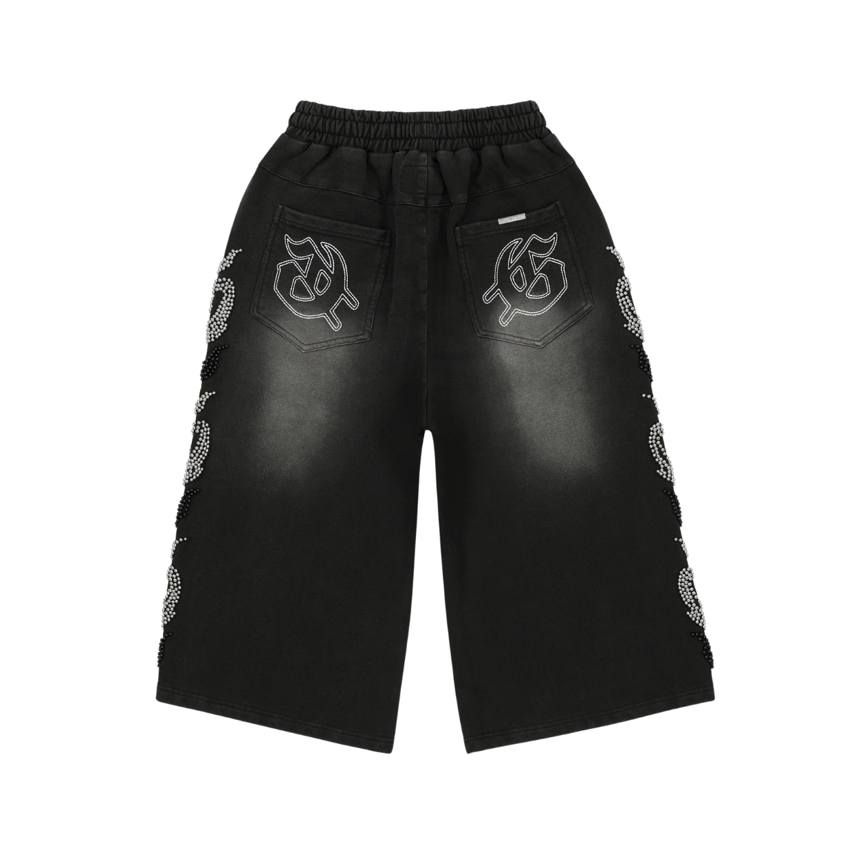 GODSPEED SHORT '3QTR NIOR STUDDED BLACK'