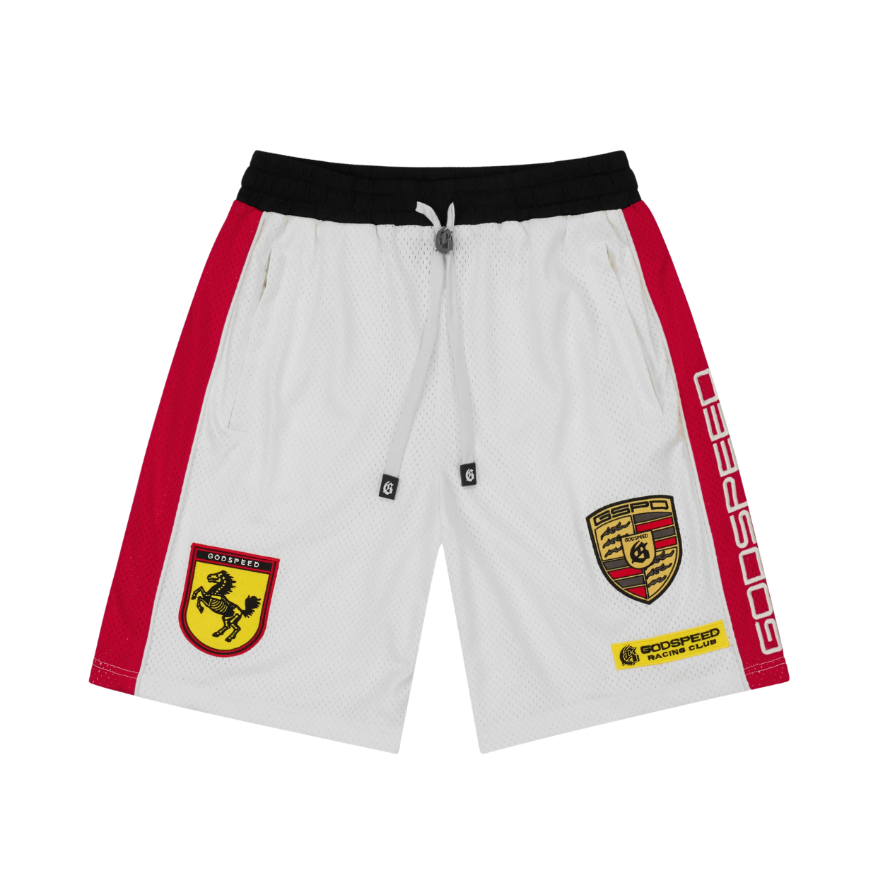 GODSPEED SHORT 'GRC M.O. WHITE BLACK RED'