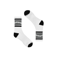 GODSPEED SOCKS 'OG LOGO WHITE GREY'