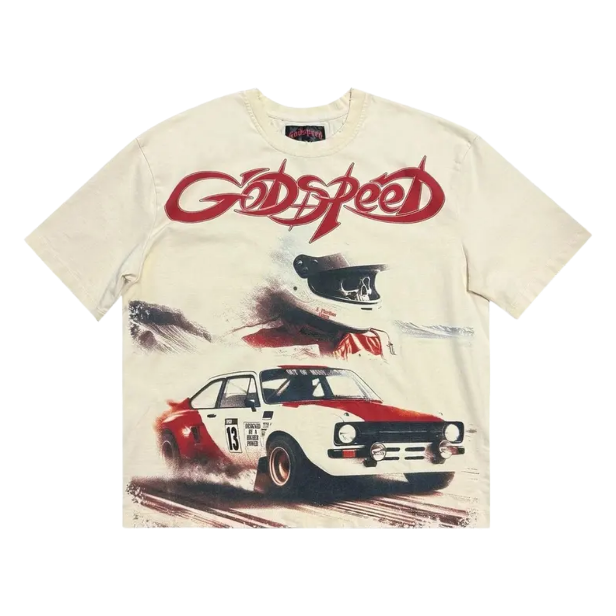 GODSPEED TEE 'ABU DHABI BONE'
