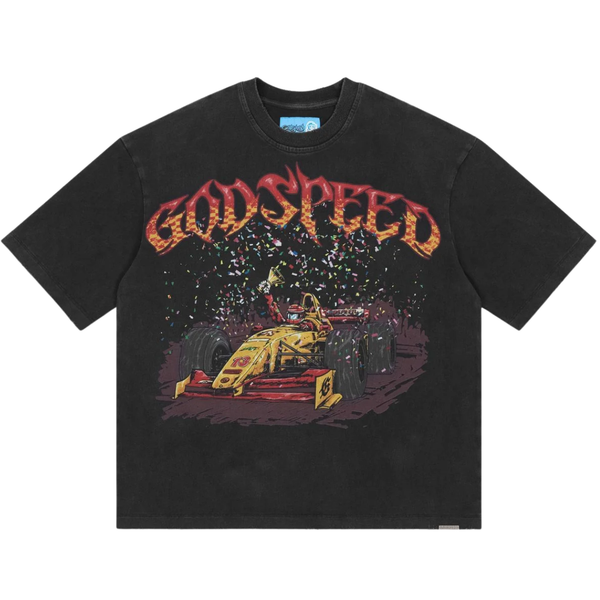 GODSPEED TEE 'F1 DREAMS GREY WASH'