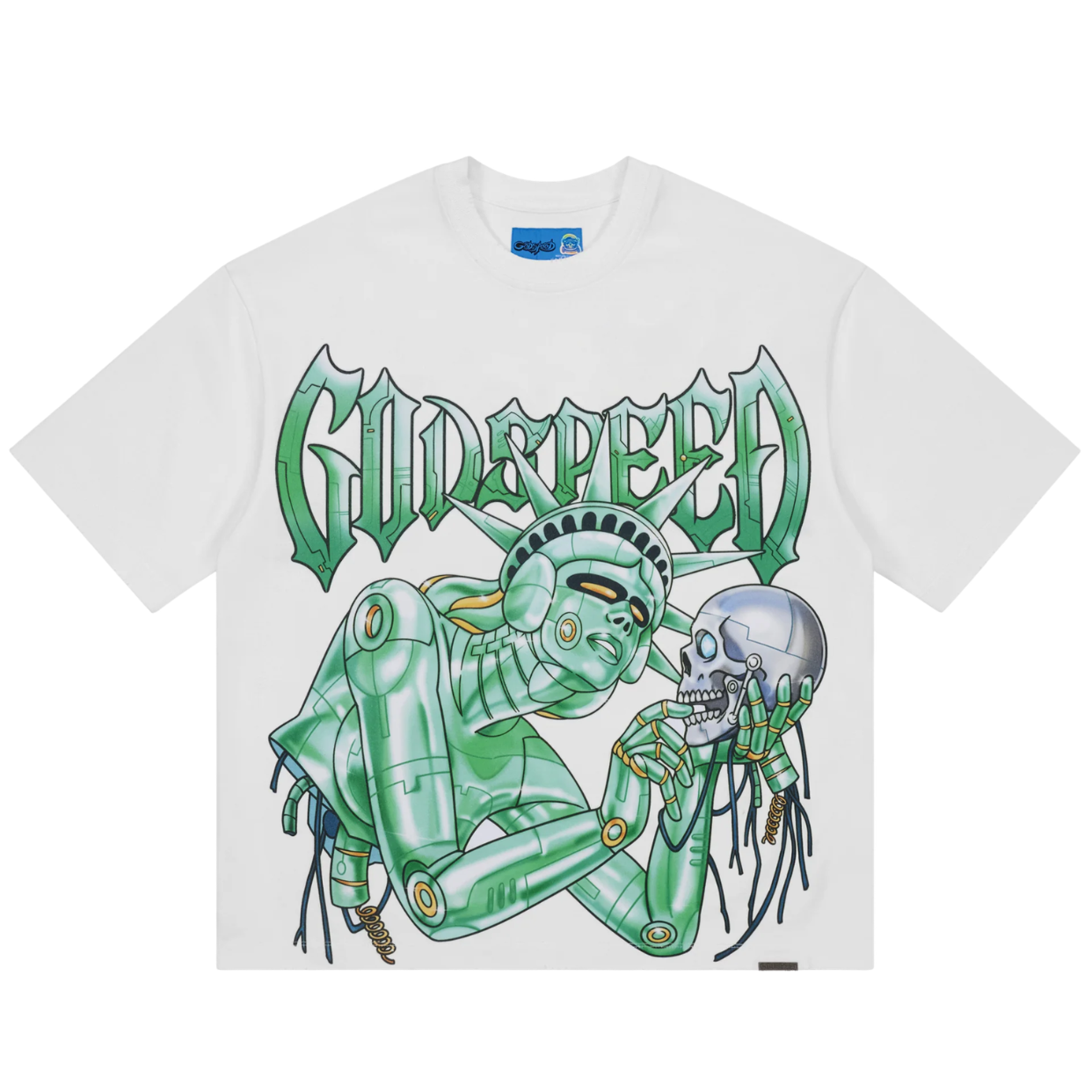 GODSPEED TEE 'FREEDOMS PROTOCOL NG WHITE'