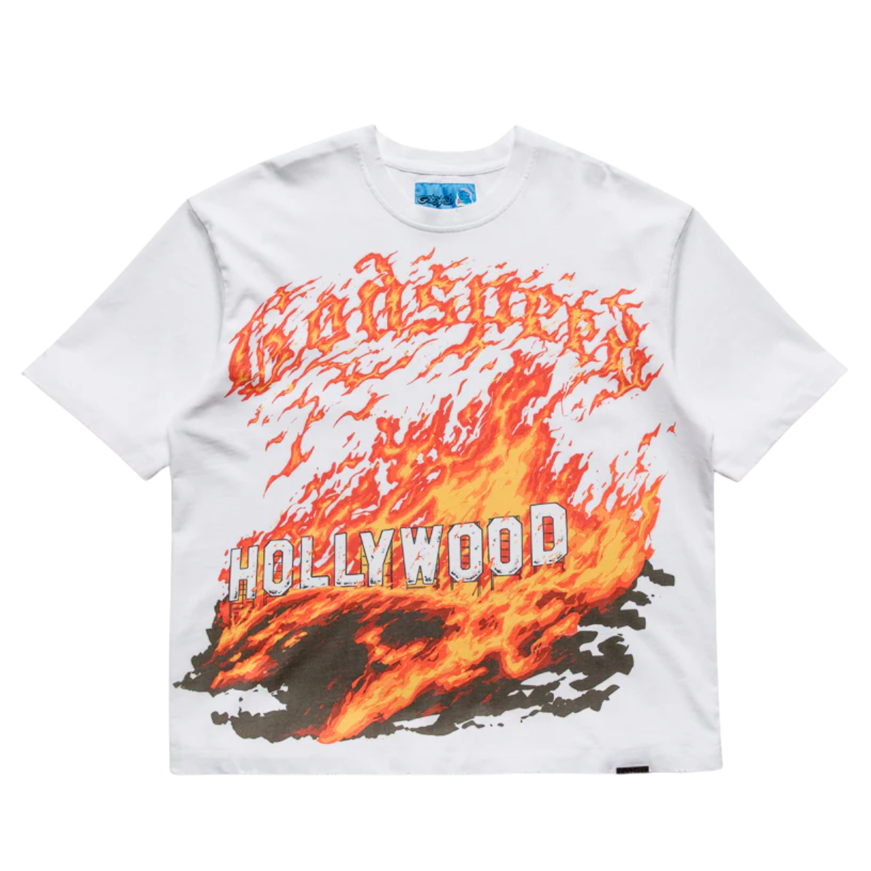GODSPEED TEE 'HOLLYWOOD INFERNO NG WHITE'