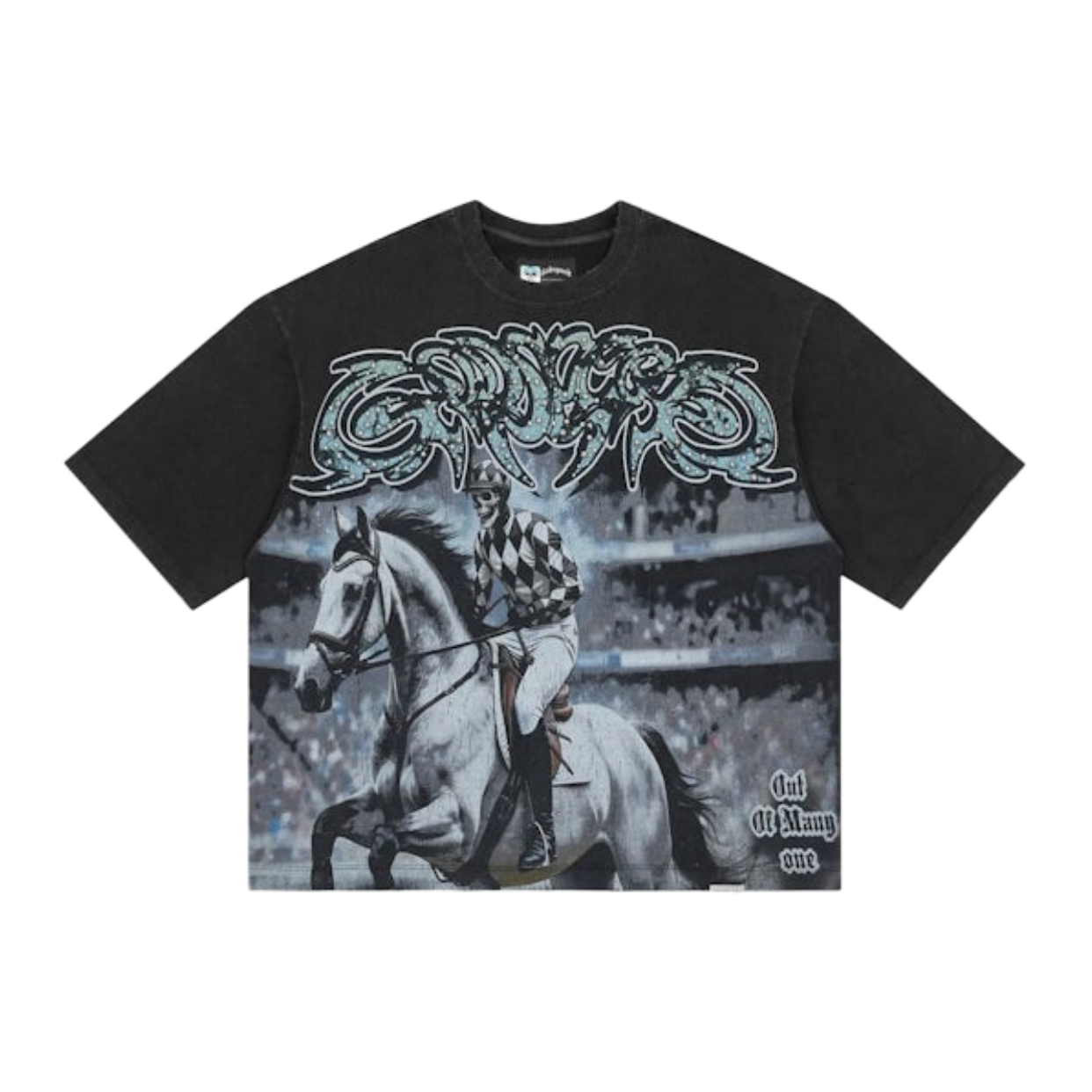 GODSPEED TEE 'HORSE BLACK'