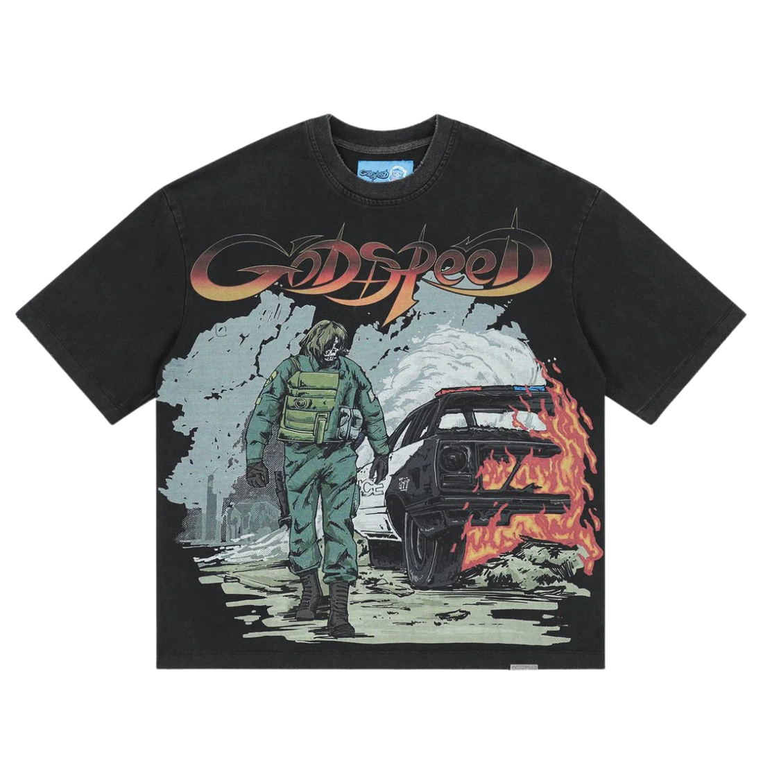 GODSPEED TEE 'KHAOS BLACK'