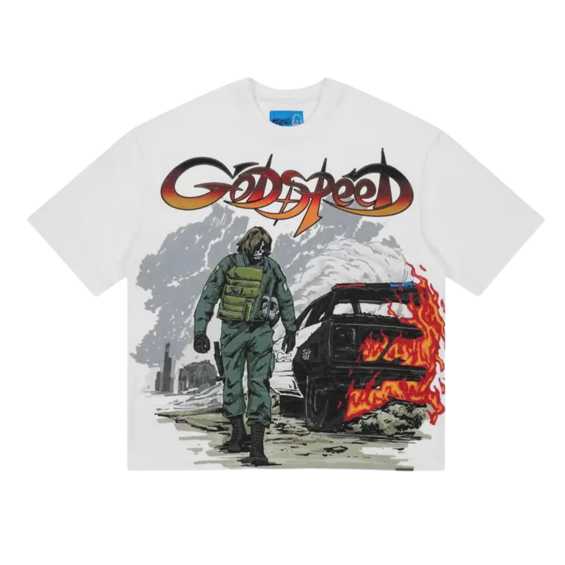 GODSPEED TEE 'KHAOS WHITE'
