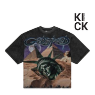 GODSPEED TEE 'MOTHER CAIRO GREY WASH'