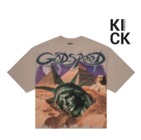 GODSPEED TEE 'MOTHER CAIRO STONE GREY'