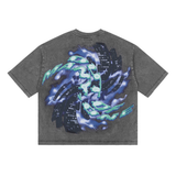 GODSPEED TEE 'LIBERTY TEARS GREY WASH'