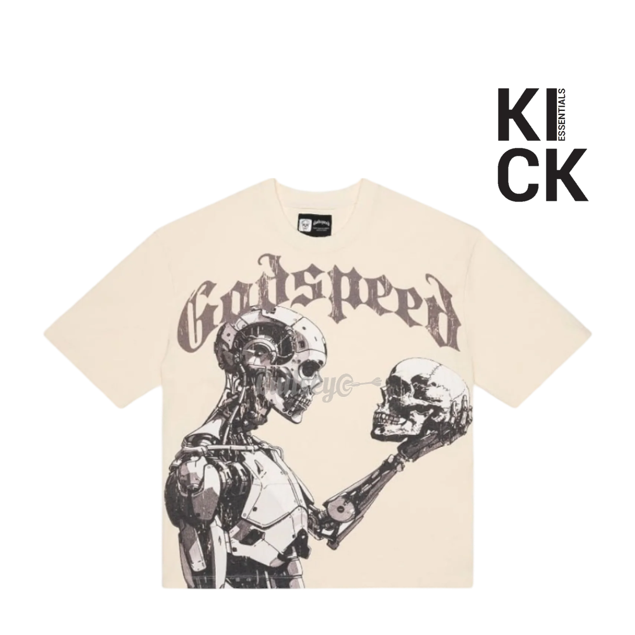 GODSPEED TEE 'MANKIND VS AI BONE'