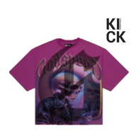GODSPEED TEE 'MAN IN MIRROR PLUM'