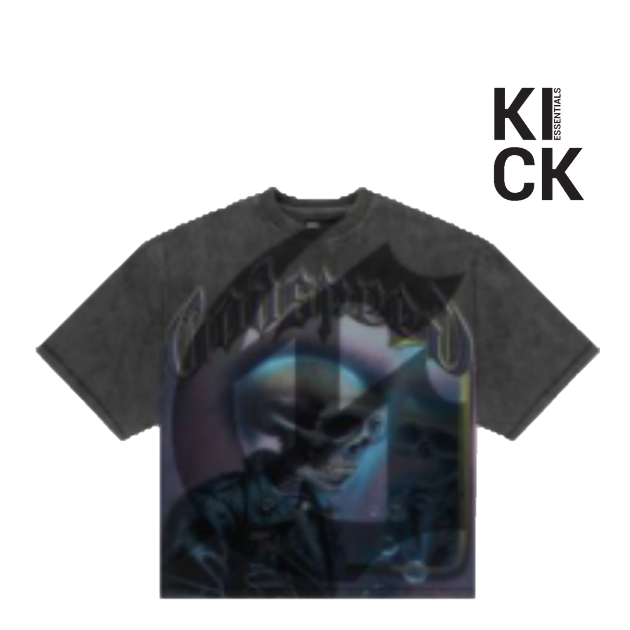 GODSPEED TEE 'MAN IN MIRROR GREY WASH'