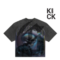 GODSPEED TEE 'MAN IN MIRROR GREY WASH'