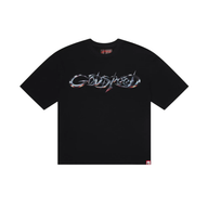 GODSPEED TEE 'NEW AGE LOGO BLACK
