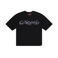 GODSPEED TEE 'NEW AGE LOGO BLACK