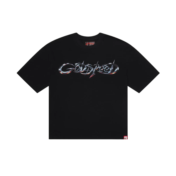 GODSPEED TEE 'NEW AGE LOGO BLACK'