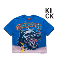 GODSPEED TEE 'OFF THE LEASH BLUE'