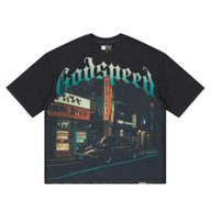 GODSPEED TEE 'PIT STOP TOKYO BLACK'