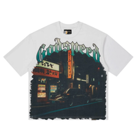 GODSPEED TEE 'PIT STOP TOKYO WHITE'