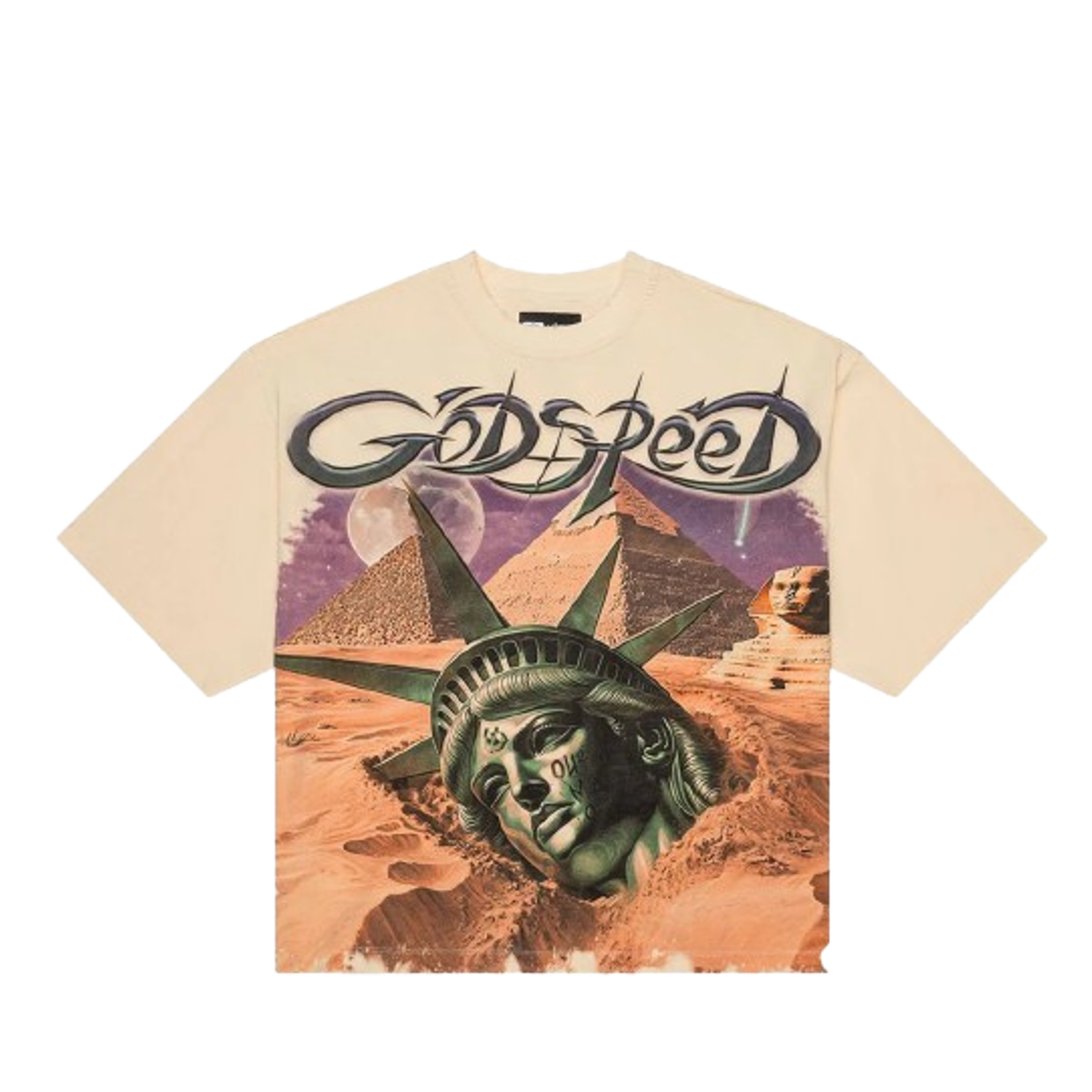 GODSPEED TEE 'MOTHER CAIRO BONE'