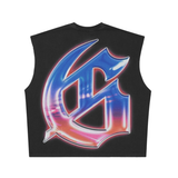 GODSPEED TEE 'FUN SLEEVELESS BLACK WASH'