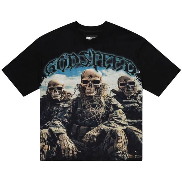 GODSPEED TEE 'SQUADRON BLACK'
