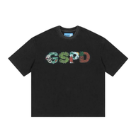 GODSPEED TEE 'SURFS UP BLACK'