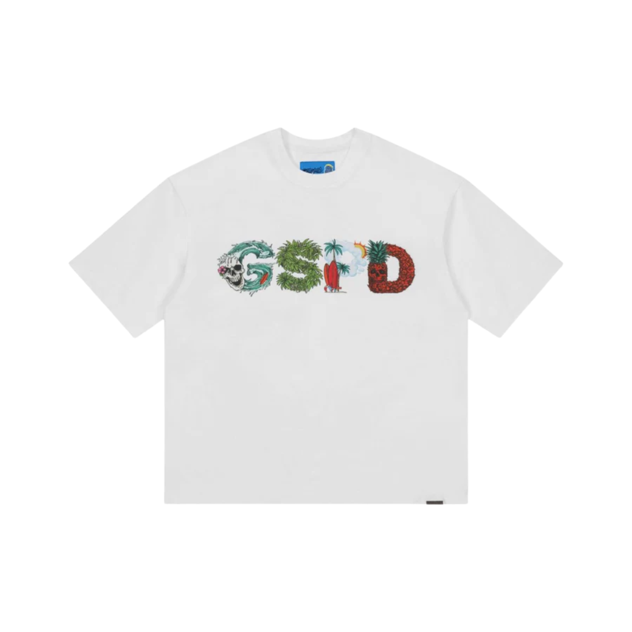 GODSPEED TEE 'SURFS UP WHITE'
