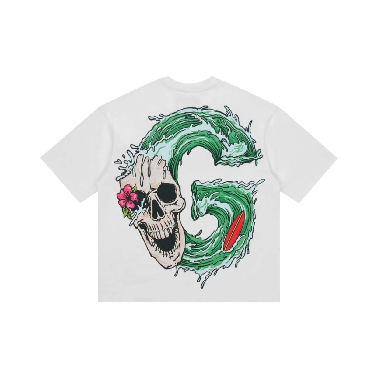 GODSPEED TEE 'SURFS UP WHITE'