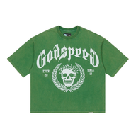 GODSPEED TEE 'VICTOR CREST GREEN'