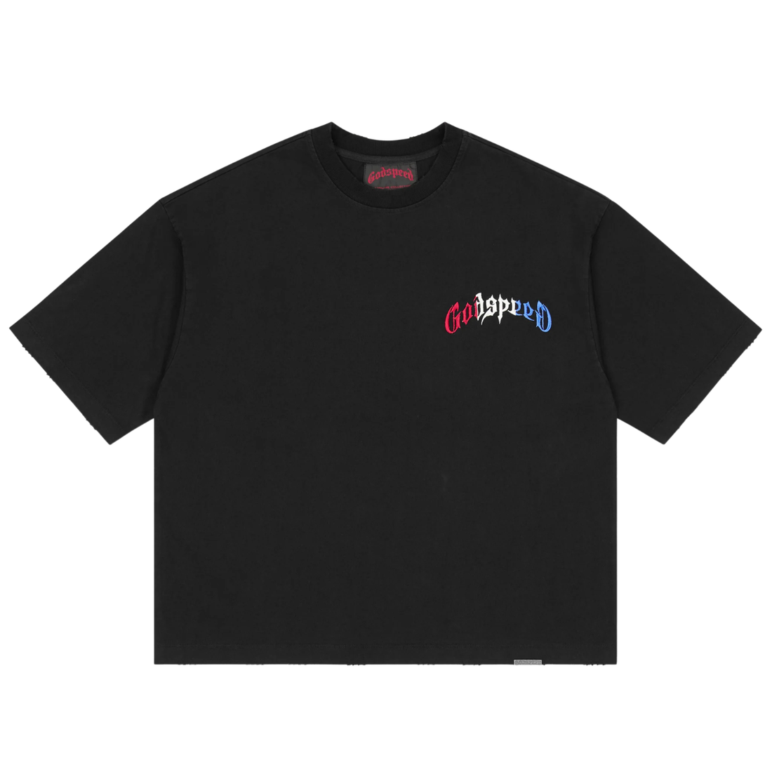 GODSPEED TEE 'VITAL NECESSI BLACK WHITE'