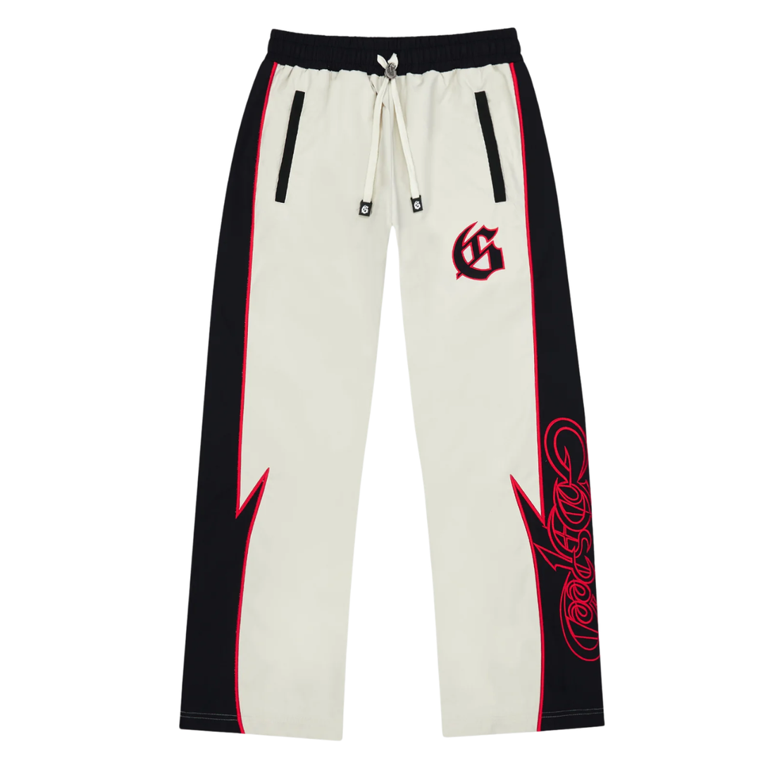 GODSPEED TRACK PANT 'GT WHITE RED'