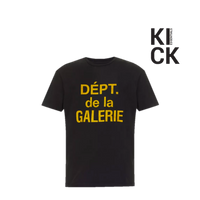 GALLERY TEE 'DEPT DE LA GALERIE BLACK