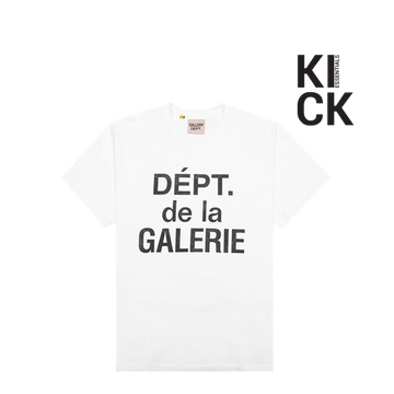 GALLERY TEE 'DEPT DE LA GALERIE WHITE'