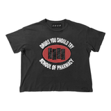 HALFWAY POINT TEE 'DRUGS YOU SHOULD TRY BLACK'