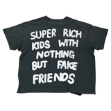 HALFWAY POINT TEE 'HALFWAY ADDICTED FADED BLACK'