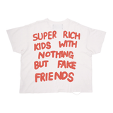 HALFWAY POINT TEE 'HALFWAY ADDICTED WHITE RED'