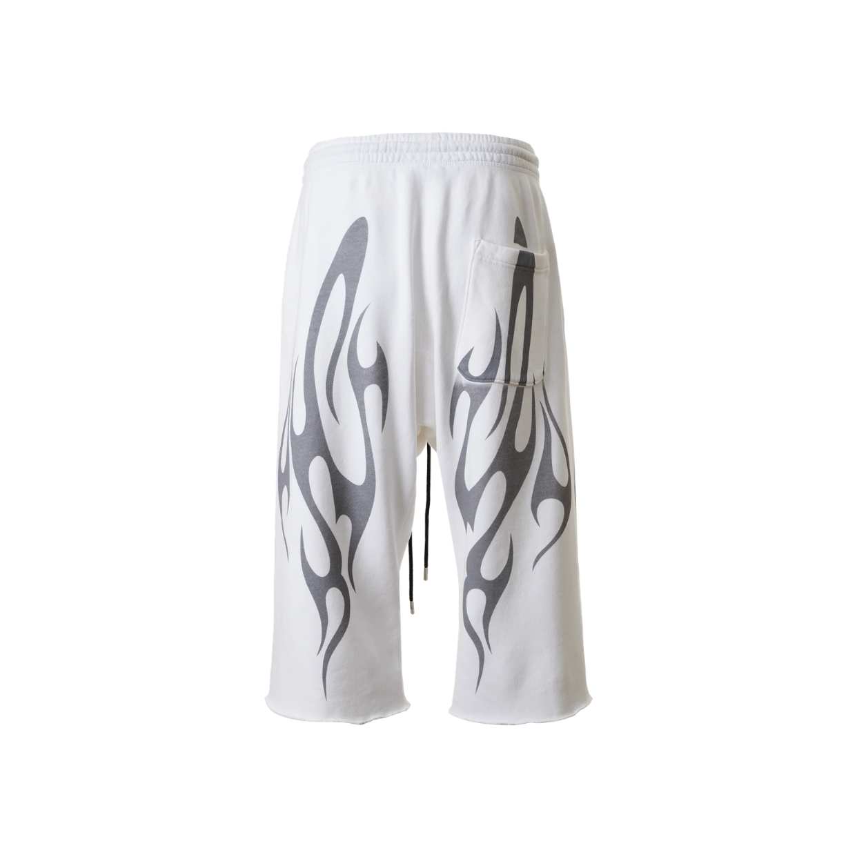 HELLSTAR SHORT 'TRIBAL FLAME 3/4 WHITE'