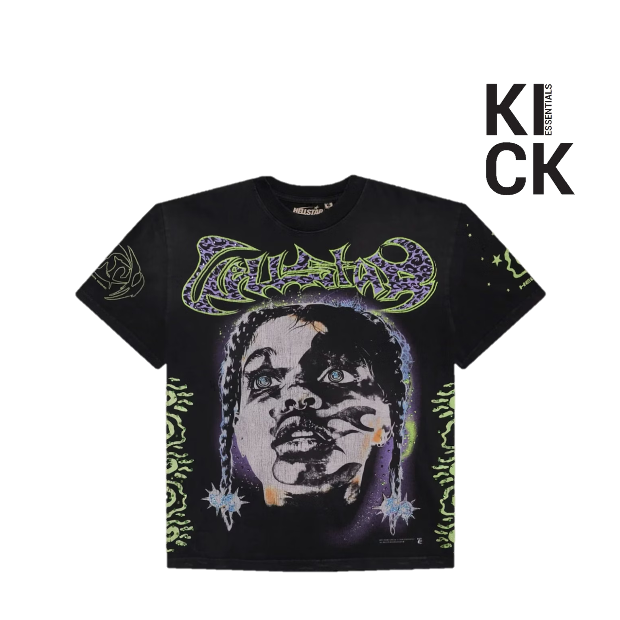 HELLSTAR TEE 'AMEN BLACK'