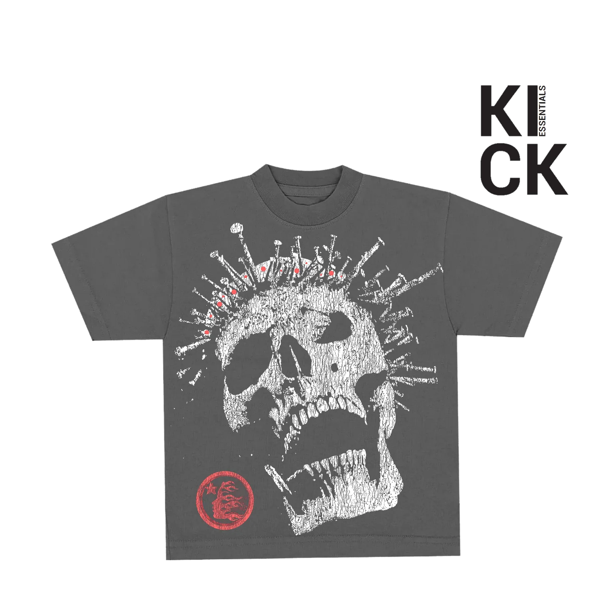 HELLSTAR TEE 'CROWNED SKULL'