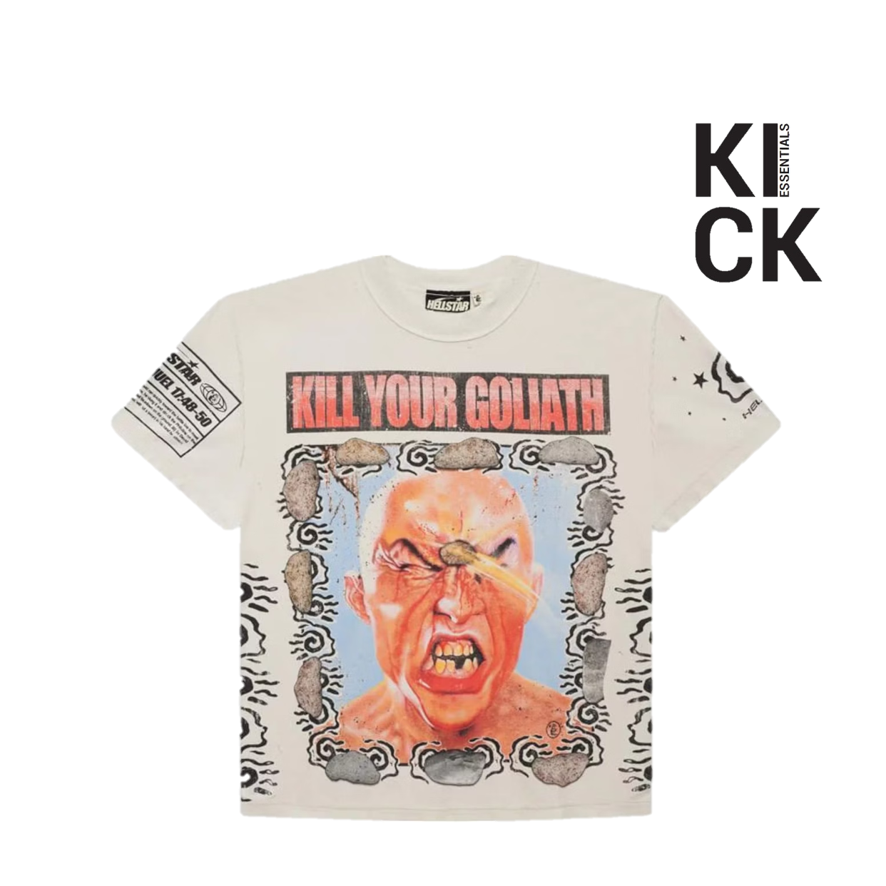 HELLSTAR TEE 'YOUR GOLIATH WHITE'