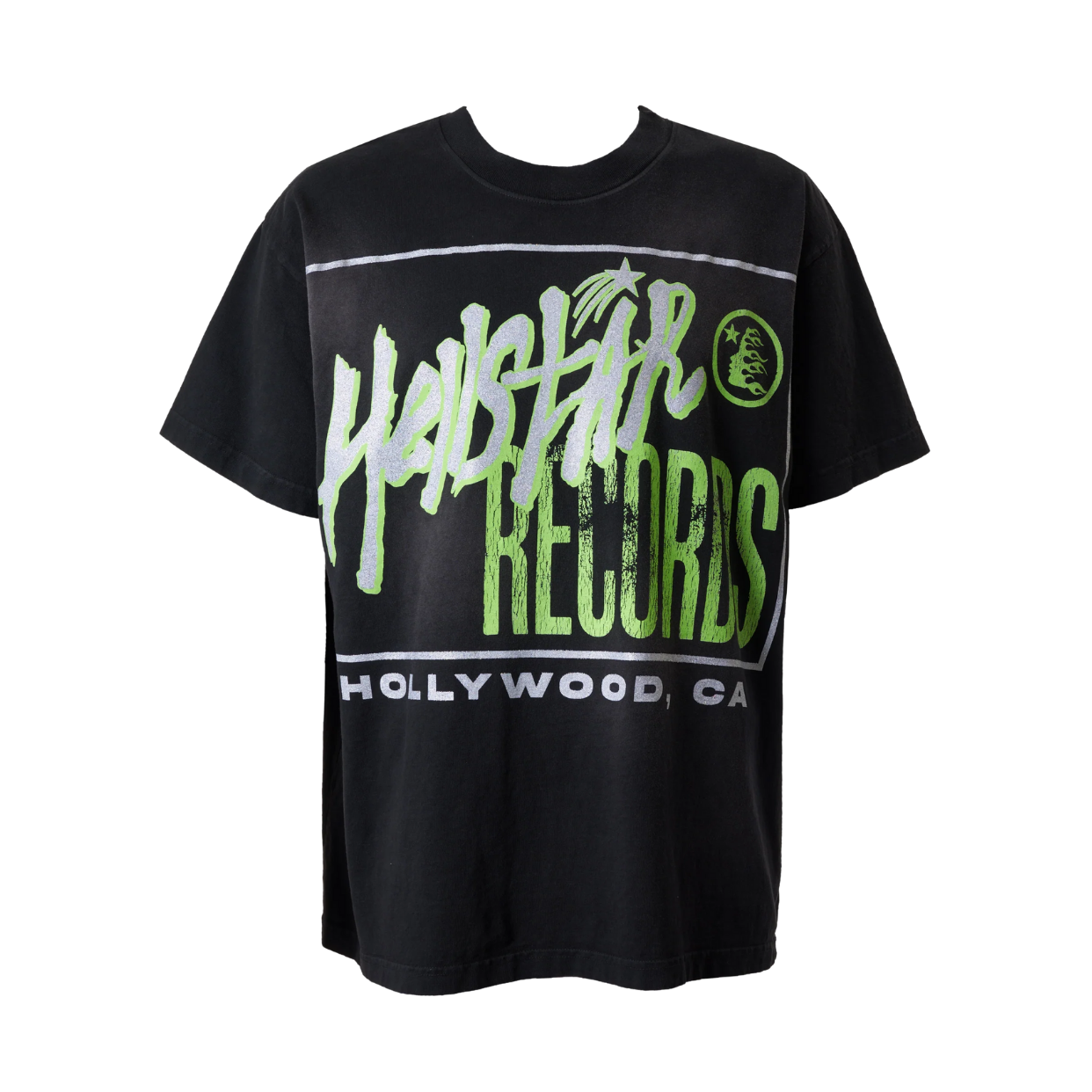 HELLSTAR TEE 'RECORD REMIX BLACK'