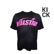 HELLSTAR TEE 'CLASSIC RHINESTONE BLACK PINK'