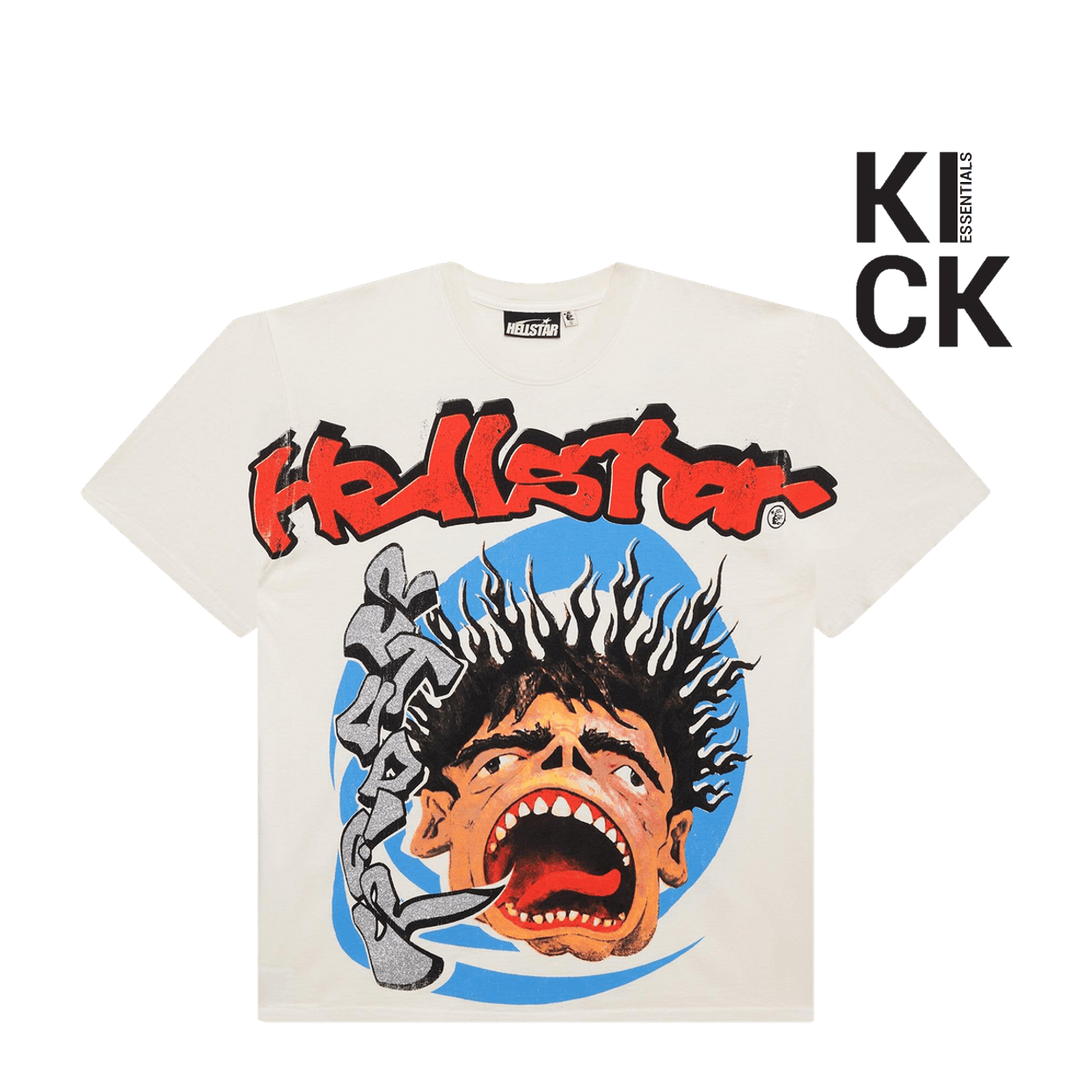 HELLSTAR TEE 'SCREAMING KID BLUE'