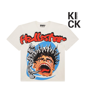 HELLSTAR TEE 'SCREAMING KID BLUE'