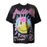 HELLSTAR TEE 'SUN SMILE BLACK'