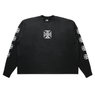 HMDDLA LONGSLEEVE 'BIKER BLACK'