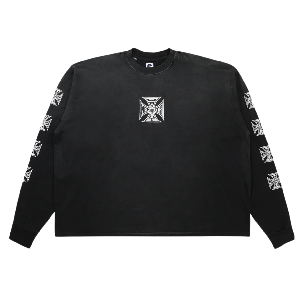 HMDDLA LONGSLEEVE 'BIKER BLACK'