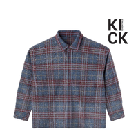 HMDDLA FLANNEL 'DISCO NAVY RED'